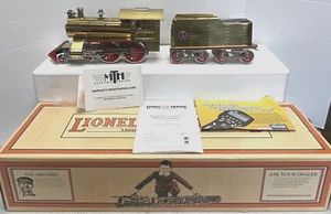 LIONEL STANDARD GAUGE 11-1018 NO. 7 STEAM LOCOMOTIVE W/PROTO-SOUND 2.0 IN OB - Picture 1 of 24