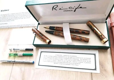 Modelo Recife Depose Pluma Estilográfica + Juego de Rollerball **ROTO SOLO PARA PIEZAS** Foto 1 de 4