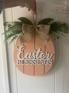 Tk Maxx Homesense Hanging Easter Egg Wreath Door/home Decor New 🥚 - Picture 1 of 14
