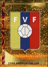 2016 Panini Copa America Centenario Stickers #278 Venezuela Logo Foil