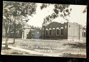 Eastern State Teachers College Dakota State University Madison South Dakota Rppc - Picture 1 of 3