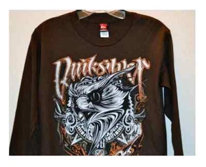 NWT ☀QUIKSILVER☀ Sz L 14/16 LONG SLEEVE Boys t-shirt New EAGLE - Picture 1 of 3