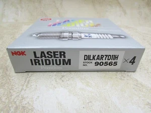 NEW 4 PACK NGK DILKAR7D11H Spark Plug-Laser Iridium, 90565 - Picture 1 of 1