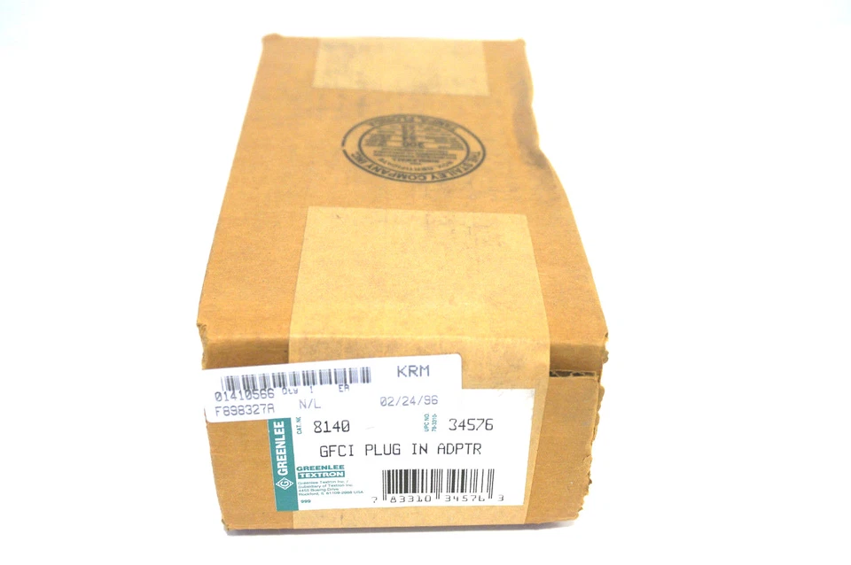 NEW GREENLEE 8140 PLUG IN ADAPTER 8140-34576 - Image 1 of 2