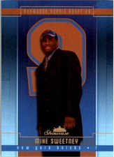 2003-04 Fleer Showcase Legacy Knicks Basketball Card #109 Mike Sweetney /125