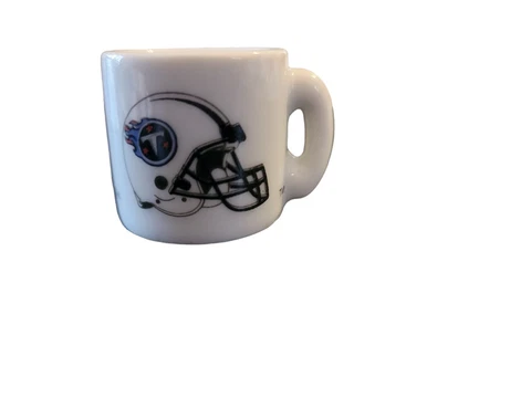 NFL Tennessee Titans Mini Miniature Ceramic Mug Vintage Collectible Mug 1.25โ Cover