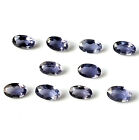 Iolite 3X5 Mm Oval Cut Faceted Calibrated Blue Color Natural Gemstone 11 Pieces
