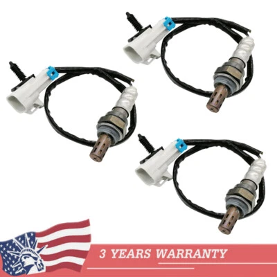 Sensor de oxígeno O2 aguas arriba y aguas abajo 3 piezas para Chevrolet S10 Blazer 2002-2004 V6-4,3 L Foto 1 de 4