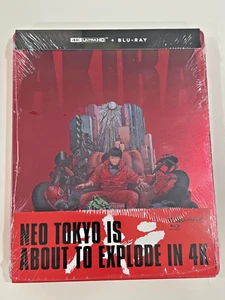 Akira (4K/Blu-ray, 2025, STEELBOOK) Anime Action – Steelbook – NEW! - Picture 1 of 4