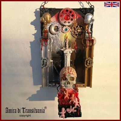 arte montaje escultura contemporánea pintura medios mixtos templo mágico rituales  Foto 1 de 4