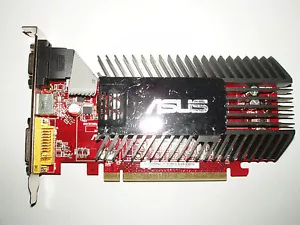ASUS ATI Radeon HD 3450 256 MB, DVI, S-Video, VGA, PCI-E 2.0, EAH3450/HTP/256M/A - Foto 1 di 1