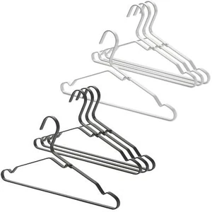 Juego de 4 colgantes de ropa de aluminio Brabantia negro plata 118647 11866 - Imagen 1 de 6