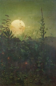 John Ferguson Weir : "Halloween" — Giclee Fine Art Print - Picture 1 of 7