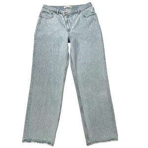 Abercrombie & Fitch The 90's Straight Ultra High Rise Cross Jeans size 31/12r - Picture 1 of 6