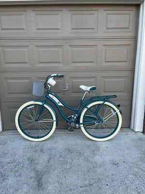 Bicicleta de crucero Huffy Nel Lusso 26" para mujer - azul claro Foto 1 de 4