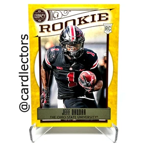 2020 Panini Legacy Football JEFF OKUDAH #160 RC Yellow /150 OHIO STATE BUCKEYES - Bild 1 von 3