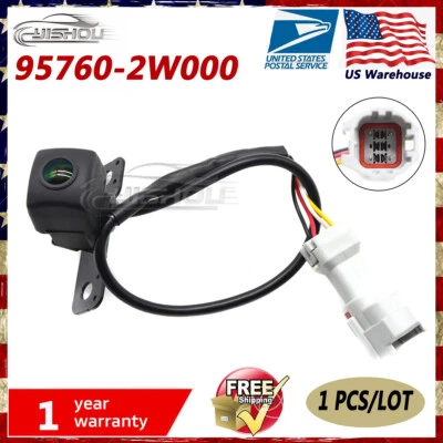 Cámara de reversa de visión trasera 95760-2W000 para Hyundai Santa Fe 2013 2014 2015 2016 Foto 1 de 4