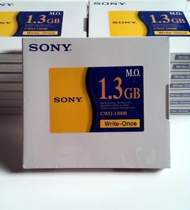 Sony MO Disk CWO-1300B / 5,25” / 1,3 GB / Datenkassette / 15 Stk / NEU - Bild 1 von 2
