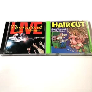 George Thorogood 2 CD Lot: Live (1986), Haircut (1993) Classic Rock - Picture 1 of 7