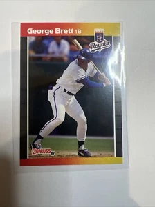 GEORGE BRETT *denotes 1989 DONRUSS #204 HOF ROYALS NM-MT OR BETTER  - Picture 1 of 2