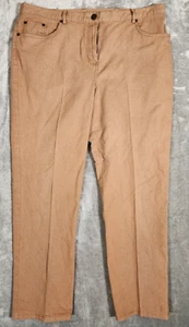 Ruby Rd Women's Pants 36X28 size 16P Taupe Tan - Picture 1 of 14