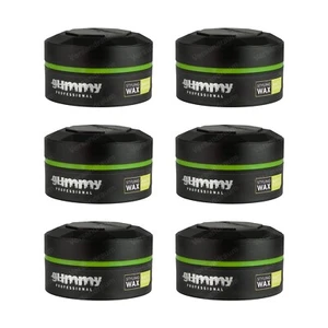 6x Fonex Gummy Styling Wax Grün Matte Finish 6er Set (900ml) Haarwachs Haarwax - Bild 1 von 5