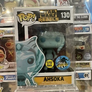 Funko Pop! Ahsoka #130 LA Comic-Con 2017 Glow Exclusive - Imagen 1 de 8