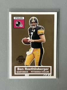 2005 TOPPS FOOTBALL 50 YEARS #11 OF 22 BEN ROETHLISBERGER - PITTSBURGH STEELERS - Picture 1 of 2