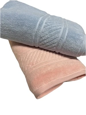 (2) Toallas de baño spa 100 % algodón COLECCIÓN MARTHA STEWART, 30" X 54" 💯 Auténticas Foto 1 de 4