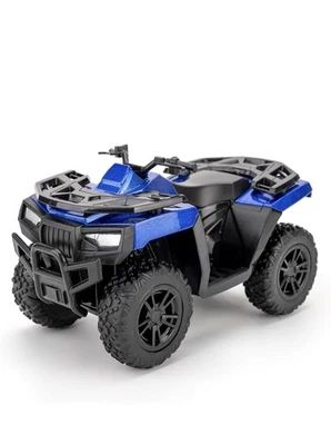 NEW ATV Off Road All Terrain 1:36 Diecast Motorcycle Collection Toy - Blue  - Image 1 of 4