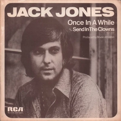 Jack Jones Once In A While 7" vinyl UK Rca 1976 demo in pic sleeve RCA2647 - Image 1 of 3