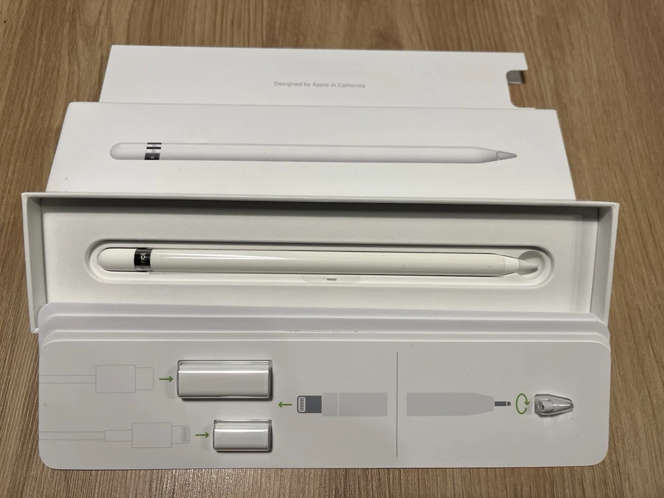 Apple Pencil 1st Generation White Bluetooth Lightning Connector - Image 1 of 1