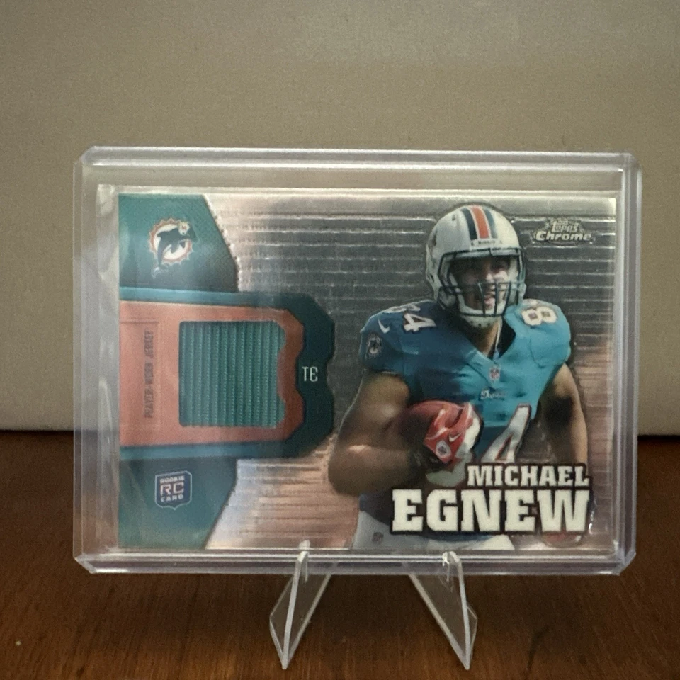 2012 Topps Chrome Rookie Relics #RR16 Michael Egnew Rookie RC - Image 1 of 2