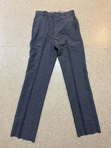 NWT VTG HighLand Red Kap Men's Uniform Trousers Pant Gray Polyester Sz 34 - Picture 1 of 9