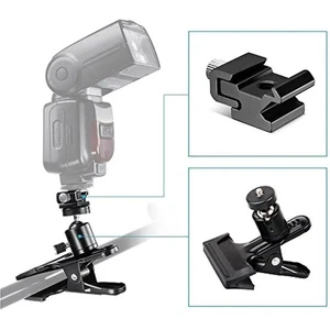 Pince tête photographie robuste compatible avec reflex numérique et smartphone - Photo 1 sur 12