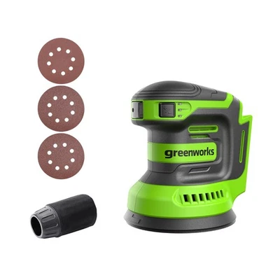 Greenworks 24V 5-inch Cordless Orbital Sander (max 11000 OPM) - Tool Only - Image 1 of 4