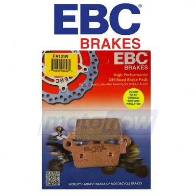 EBC Rear R Series Long Life Sintered Brake Pads for 2007 ATK 450 Motard - iv - Image 1 of 4