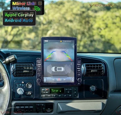 PARA FORD F250 F350 2005-2007 CARPLAY ANDROID 13 COCHE ESTÉREO RADIO GPS NAVEGACIÓN Foto 1 de 4