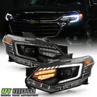 For 2018-2021 Chevy Traverse DRL Light Bar Projector Headlights w/LED Signal Chevrolet Traverse