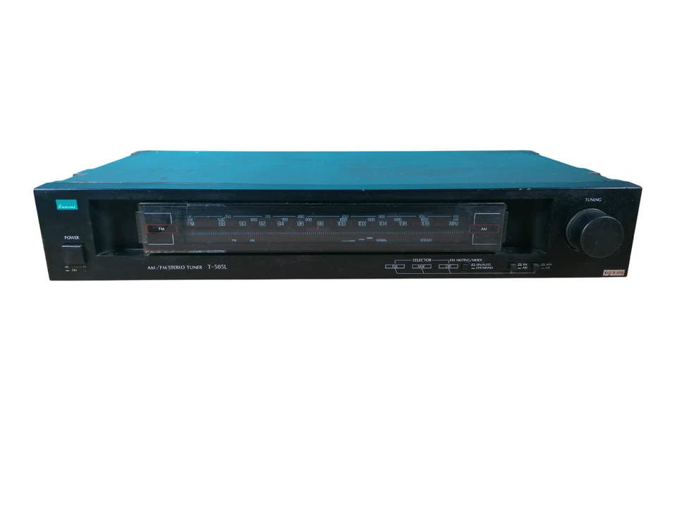 Sansui T-505L Sintonizador AM FM Estéreo HiFi Separado De Colección Hogar Radio Audio Negro Foto 1 de 4