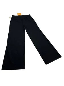 NYDJ Pants Womens size 6 Black Pull up Lift Tuck Straight Leg Stretch Yoga NEW - Picture 1 of 11