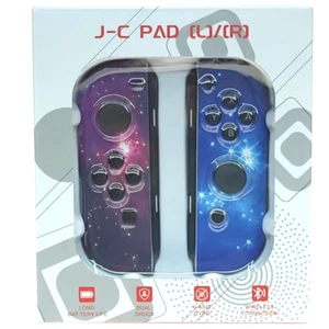 J-C PAD Left and Right Nintendo Switch Controllers Galaxy Space - Picture 1 of 4