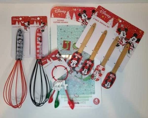 Juego de utensilios/utensilios de cocina Disney - tabla de cortar batidor de espátula cucharas medidoras - Imagen 1 de 6