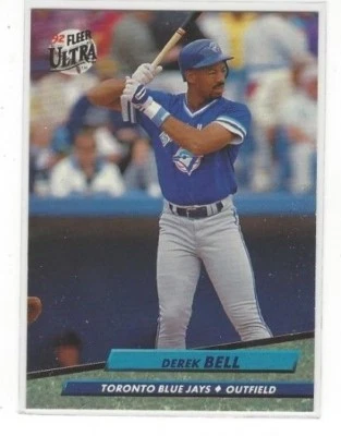 1992 ULTRA BASEBALL REGULAR BASE SERIES SINGLES #'S 401-600 - Image 1 of 2