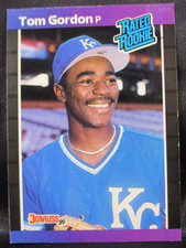 1989 Donruss Tom Gordon Rookie Card #45 (004)