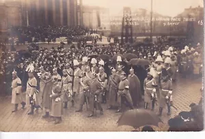 Postal 1921 Alemania Munich RPPC Funeral Rey Luis III Reina María Teresa G1 - Imagen 1 de 4