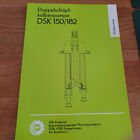 GDR VEB COMBINAT manure technology DSK 150/182 tractor brochure