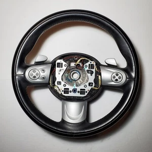 2007-2012 R55, R56 Mini Cooper Steering Wheel Multi-Function Paddle Shifters - Picture 1 of 12