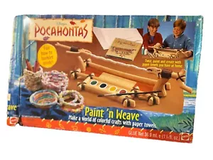 1995 Disney Pocahontas Paint N Weave Set - Picture 1 of 13