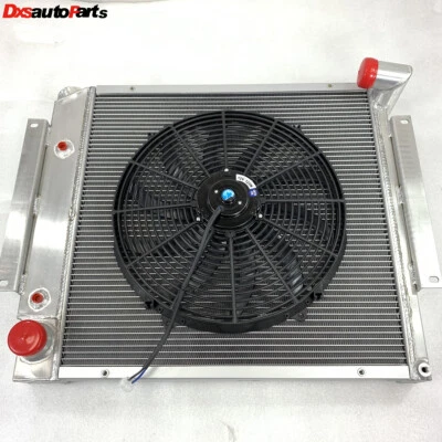 Fit 71-80国际收割机童子军II V8 3核性能收音机+16风扇 — 第 1/4 张图片